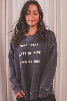 Friday   Saturday True Crime Sweatshirt |  | FINAL SALE