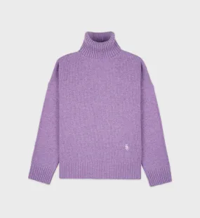 SRC Turtleneck - Eggplant