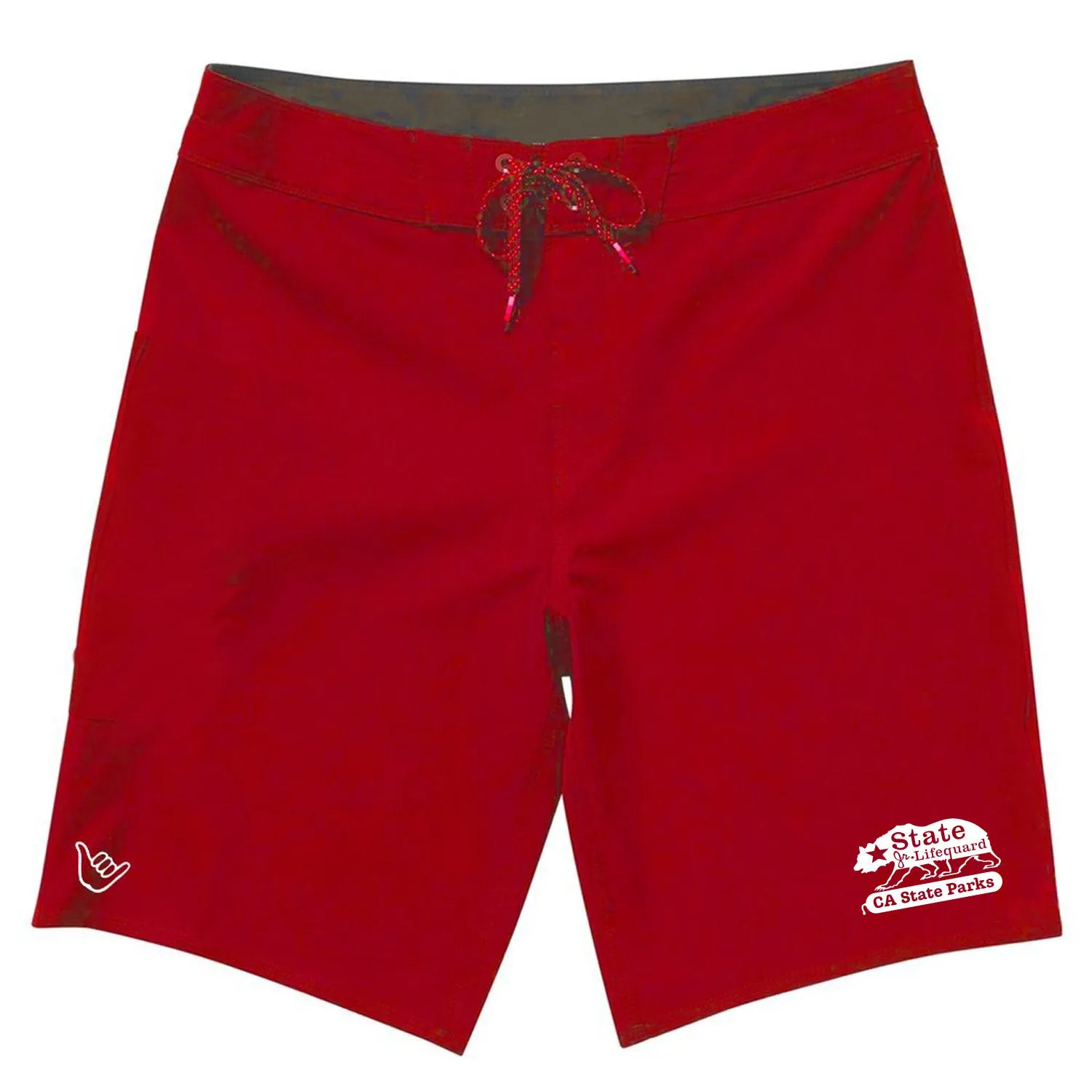 State Bear Junior Guard Boys Board short - Navy & Red